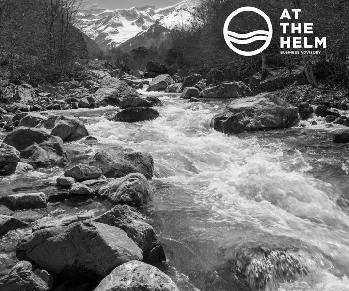 rushing river