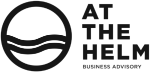 At the helm logo