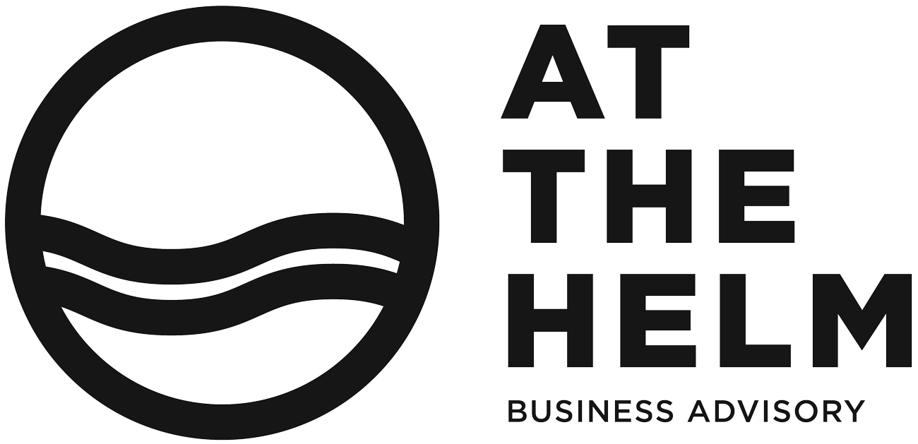 At the helm logo